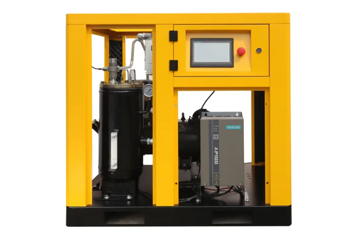 22KW kilowatt 30hphp dual -stage compressed permanent magnet variable frequency air compressor — изображение 3